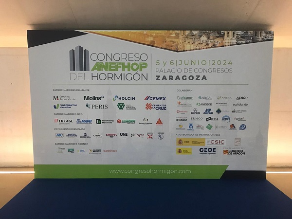 ANMOPYC asiste al primer Congreso Nacional del Hormigón